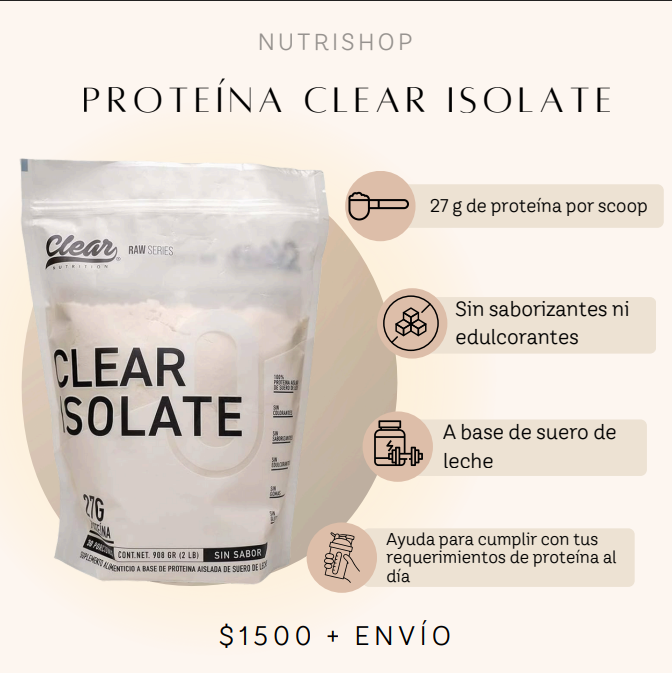 PROTEINA CLEAR ISOLATE