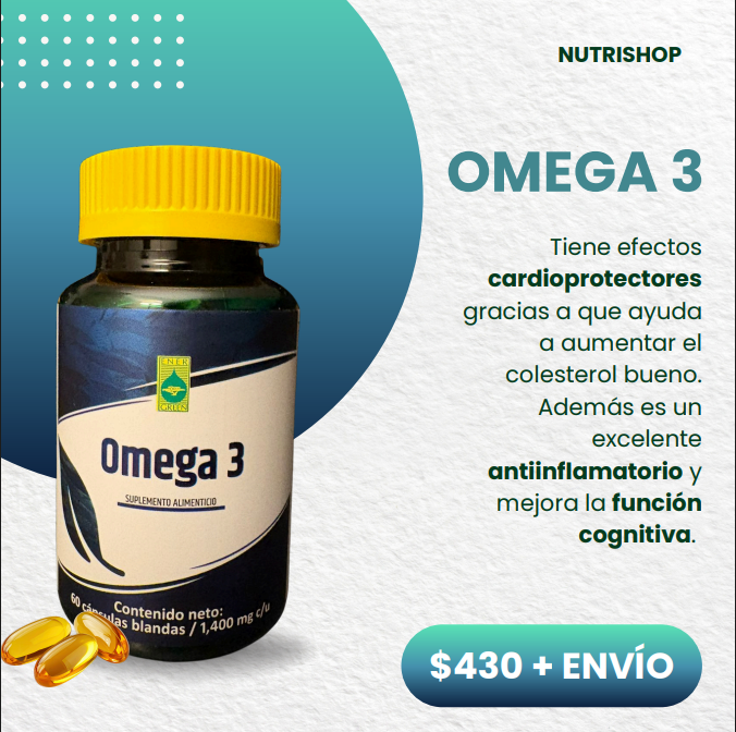 Omega 3 – Suplemento Alimenticio