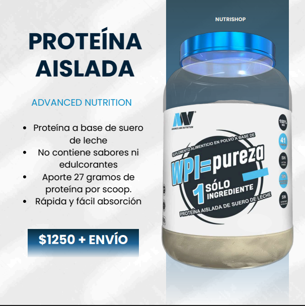 Advance Labs Proteína WPI Pureza