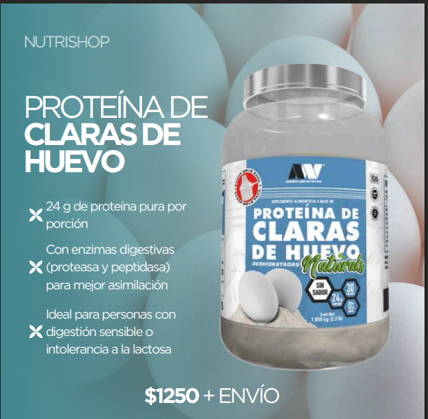 Advance Labs Proteína de clara de huevo